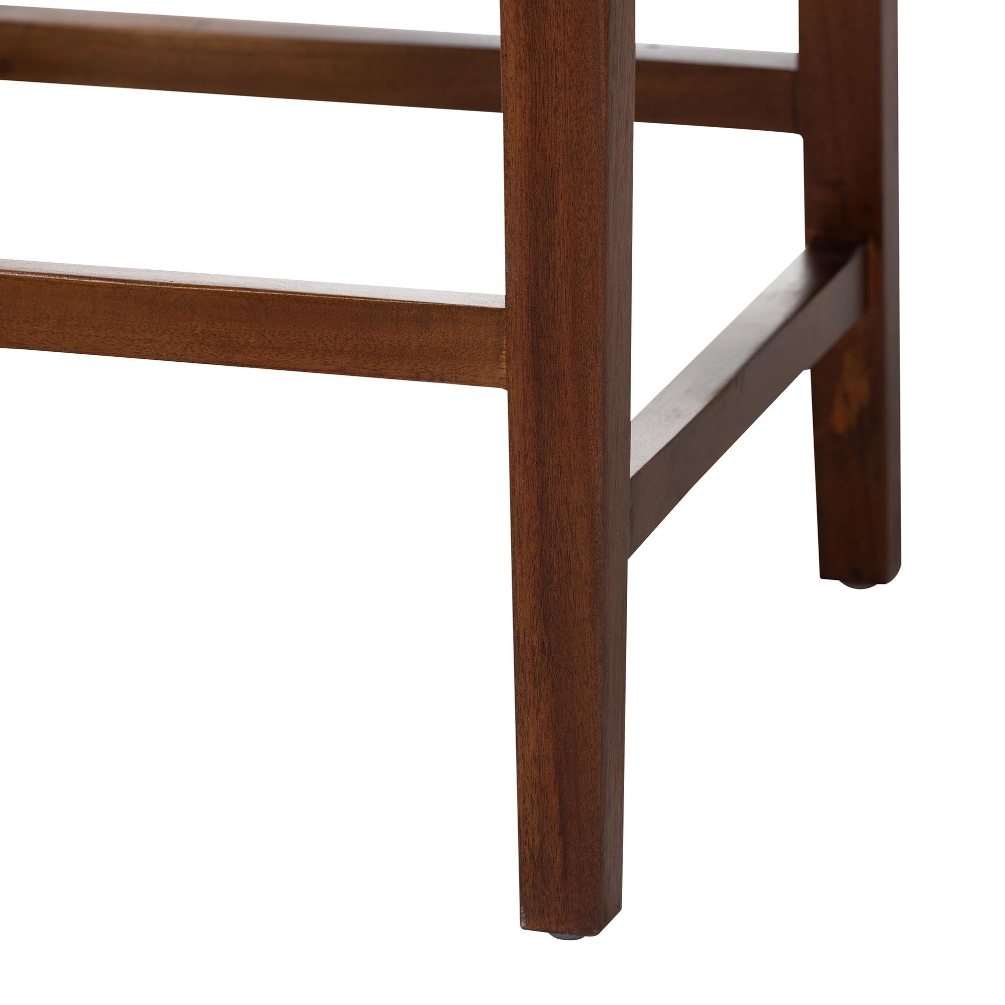bali & pari Alise Boho Counter Stool, Counter Height, Seat Height of 24", Earthy Brown