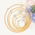 thumbnail image 4 of RENACLIPY 6 Pcs Round Embroidery Hoops Assorted Sizes for Sewing Crafting Tools and Needlework Accessories, 4 of 4