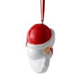 thumbnail image 2 of Adornos Colgantes Navideños Papá Noel Con Una Cubierta Facial Ornamento Resina Percha De Papá Noel Para Colgar En Ramas Y Ventanas 2021 Scienceny HA038012-00, 2 of 6