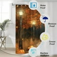 thumbnail image 5 of 4PCS Colorful Fish Shower Curtain set, with Non-Slip Rugs, Toilet Lid Cover and Bath Mat, Ocean Swiming Fishes Cartoon White Fabric Shower Curtain for Bathroom Decor, Waterproof 12 Hooks 72X72 Inch, 5 of 6