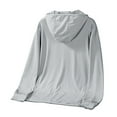 thumbnail image 4 of Bcfgryg Men's Lightweight Casual Hooded Jacket For Spring Summer Outdoor Walking Daily Wear Thin Sun Zip Up Coat Men's Casual Jackets, 4 of 5