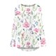 thumbnail image 4 of ICHUANYI Liquidación Blusa holgada de manga larga con cuello redondo para mujer con estampado navideño ICHUANYI WER202308254461, 4 of 5