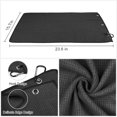 thumbnail image 5 of Juego de herramientas de limpieza, toalla, cepillo para palos de golf, afilador de ranuras y herramienta de reparación con bolsa de golf, kit esencial de herramientas de golf para hombres (negro) ER, 5 of 5