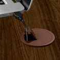 thumbnail image 5 of Cabot L Desk with Hutch & File Cabinet in Modern Walnut - Engineered Wood, 5 of 8