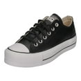 thumbnail image 2 of Converse Espadrille Chuck Taylor All Star Lift Clean pour Femme, Noir/noir/blanc, 8, 2 of 6