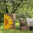 thumbnail image 4 of Hello Sunshine Garden Flag 12x18 Inch Double Sided Outside, Spring Summer Floral Daisy Yard Outdoor Flag, 4 of 6