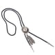 thumbnail image 3 of Prettyia Sombrero de vaquero chapado en plata y colgante de s Bolo Tie Plata antigua Hugo Western Bolo Tie Necklace, 3 of 7