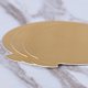 thumbnail image 3 of Kearding 100 unids/set tapete dorado para Mousse, tablas de Base de pastel de espuma inferior, tablero de papel, bandeja de postre de múltiples Herramientas y accesorios para hornear dorado 8cm, 3 of 6
