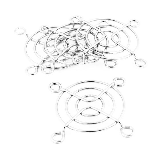 4pcs 50mm 5cm Metal Wire Grill Finger  Fan Guard Protector for PC Computer