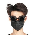 thumbnail image 4 of ABS Estilo Vintage Steampunk Gafas de Sol de Doble Capa para Fiesta Prop Decorblack, 4 of 10