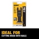 thumbnail image 3 of Cuchilla oscilante DEWALT DWA4204 para madera con clavos, 3 of 5