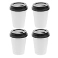 thumbnail image 1 of 4 tazas de café en miniatura para casa de muñecas, tazas de café para llevar, accesorios de cocina para casa de muñecas, mini tazas de café para llevar para escenas en miniatura, 1 of 7