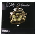 thumbnail image 2 of Mi Amore Bird Flower Crystal Multiple-Ring-Set Gold-Tone & Yellow Size 7.00, 2 of 2
