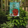 thumbnail image 2 of Christmas Tree and Longhair Red Dachshund Flag Garden Size BB1586GF, 2 of 3