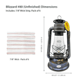 thumbnail image 2 of Light Of Mine: Dietz #80 Blizzard Unfinished Oil Lantern with 7/8" Replacement Wick Strips, 2 of 6