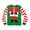 Green - Boys Santa, variant on #followme Ugly Christmas Sweaters for Boys 68702-10195-RED-4