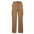 thumbnail image 3 of MRULIC jeans for men Cargo Wear Cargo Men's Full 6 Pocket Work Pants Trousers Combat Men's pants Men Cargo Pants Khaki + S, 3 of 9