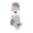 Grey / Black, variant on Women’s Cotton Flex Half Terry Ankle Lightweight Socks, 6 Pack, Sizes 4-10