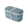 thumbnail image 1 of Double Compartment Kids Lunch Box - Leak-Proof Microwave & Fridge Safe Food Container for School, Work & Outdoors, 1 of 2