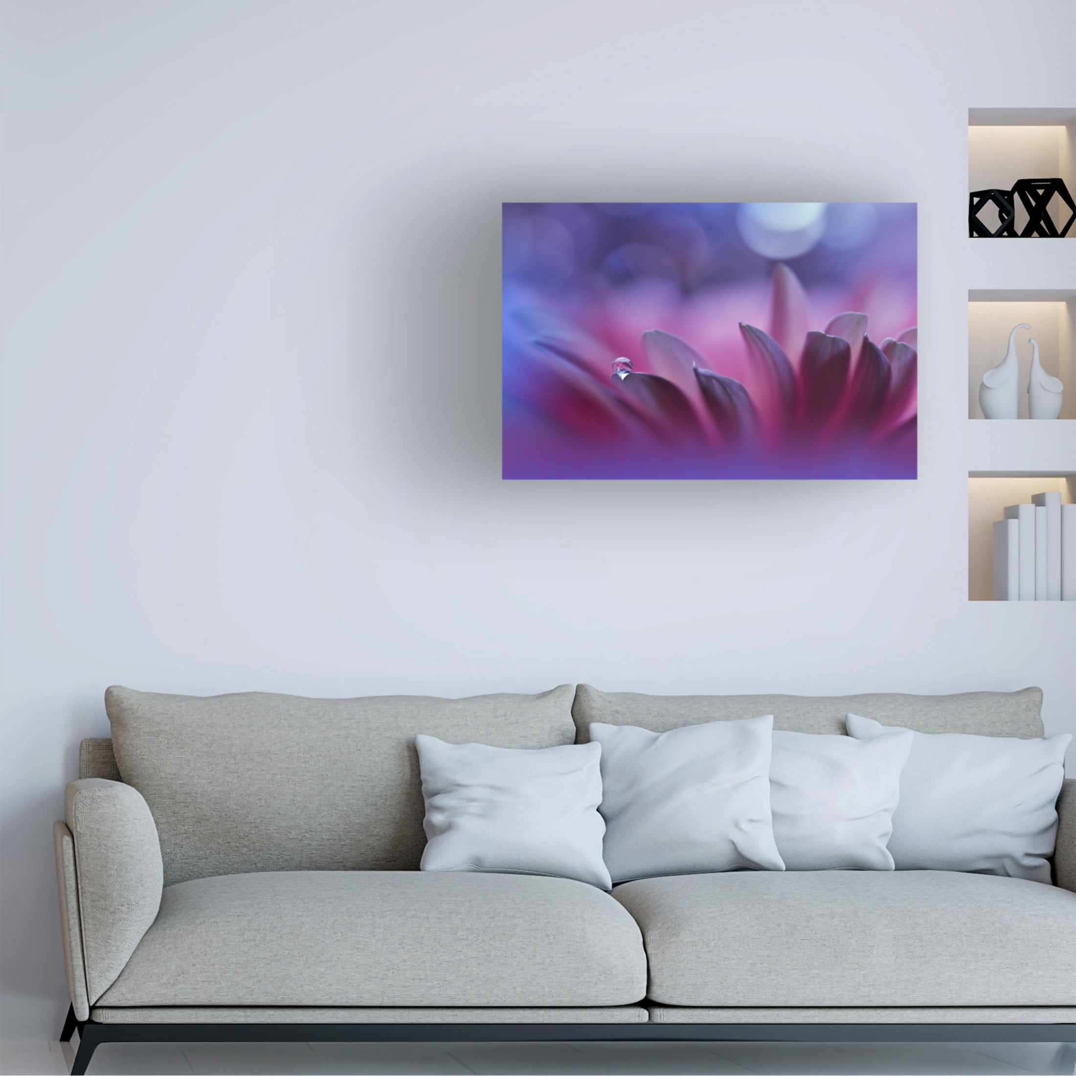 Trademark Fine Art Juliana Nan Blossoming Heartii Canvas Wall Art