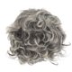 thumbnail image 5 of Role Playing Cosplay Wigs Old Lady Dress Up Silver Color M Size High Temperature Silk Material 1Set, 5 of 5