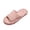 #0064-Pink, variant on Xucatan Open Toe House Slippers for Women, Soft Cotton-Linen & Velvet Indoor Slippers, Foldable Travel Slippers for Hotel Airplane Spa, Machine Washable Comfort Slippers Gift