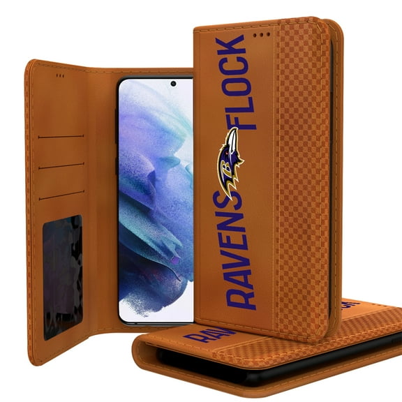 Keyscaper Brown Baltimore Ravens Galaxy Folio Case