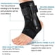 thumbnail image 4 of Wosthever Estabilizador de soporte de tobillo cinturón auxiliar ajustable Brace vendaje Protector envoltura de pie hombres mujeres para gimnasio Type2 NO2, 4 of 6