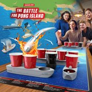 BattlePong, Tabletop Pong Party Game, for All Ages, by MinnARK