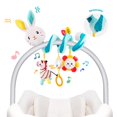thumbnail image 1 of Asiento de coche Toys Koty Baby Spiral Peluche Toys Rabbit 0-6M, 1 of 6