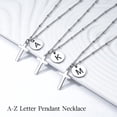 thumbnail image 5 of Turandoss Cross Pendant Necklace for Women Letter Pendant Initial A-Z Necklace Gifts Jewelry for Women, 5 of 6
