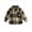 Brown, variant on GYRATEDREAM 0-5T Little Kids Toddler Baby Boy Girl Shirt Jacket Plaid Long Sleeve Button Down Fall Flannel Shacket Coat Tops
