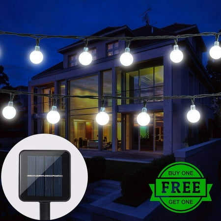 Chrismas Globe String Lights One Get Two Waterproof Led Fairy Chrismas Globe String Lights One Get Two Waterproof Led Fairy Solar Powered