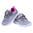 thumbnail image 7 of NEWMALL Toddler Kids Shoes Girls Casual Sport Sneakers(5 Toddler,Grey Peach), 7 of 7