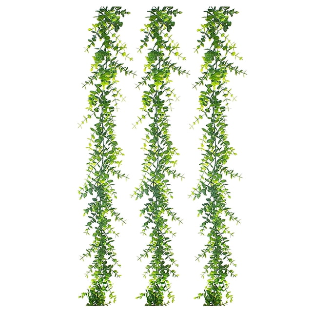 Guirnaldas verdes Godom de 1,8 m para colgar en la pared, para bodas, fiestas, hogar y dormitorio.