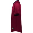 thumbnail image 5 of Holloway Sportswear L Boys Retro V-Neck Baseball Jersey Scarlet/Navy 221221, 5 of 5