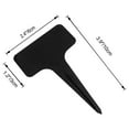 thumbnail image 4 of 202Pcs Black Plant Labels Water T-Types Plant Tag Reusable Nursery Garden Labels Plant Markers for Flower Vegetables, 4 of 6