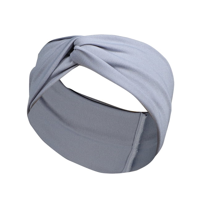 Bande pour Cheveux en Laine Tricotée Unie, Laine Acrylique, 13 Couleurs, Élastique, pour l'Automne/hiver, Multifonction (Lavage du Visage/sports)