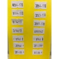 thumbnail image 2 of YANI -Mx-5500 8 Digits Price Gun Labeler 3 Fl Red Color Rolls 3X1200 Labels & 1 Inker, 2 of 3