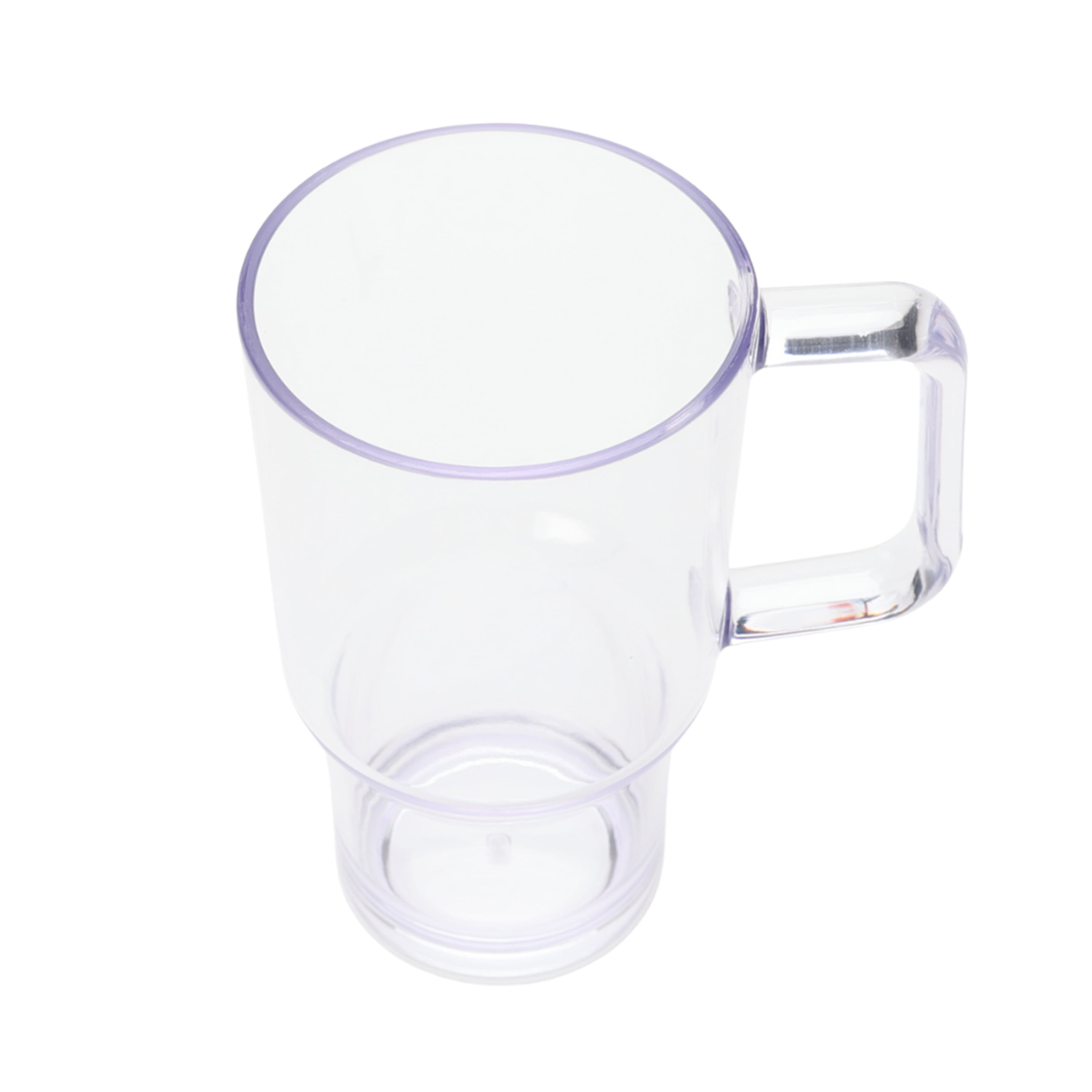 Mainstays 21-Ounce Acrylic Tumbler with Handle, Clear