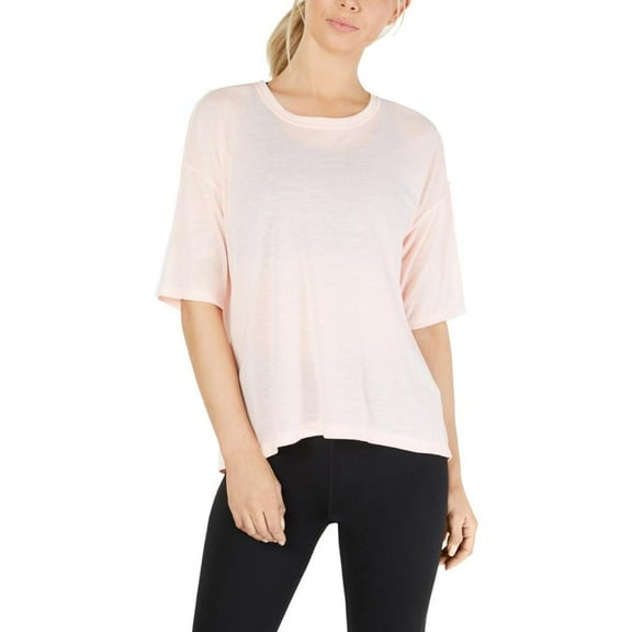 Calvin Klein Womens Split-back T-shirt Size 2XL