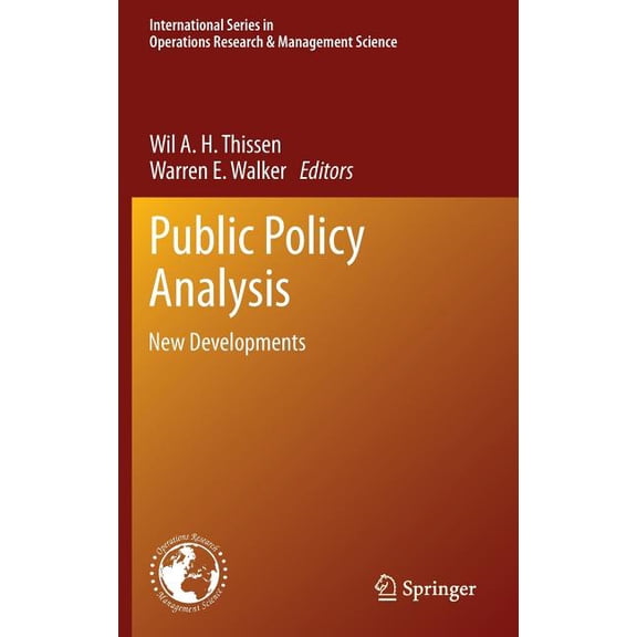 International Operations Research & Mana Public Policy Analysis: New Developments, Book 179, (Hardcover)