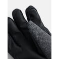 thumbnail image 4 of Ozark Trail Women's Herringbone Ski Gloves, Black, S/M, 4 of 4