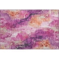 thumbnail image 2 of Addison Rugs Mayfield Premium Machine Washable Transitional Abstract Garnet Rectangle Rug, 1'8" x 2'6", 2 of 6