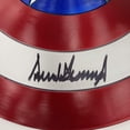 thumbnail image 4 of President Donald Trump Full Name Signed Large Captain America Shield JSA COA, 4 of 8