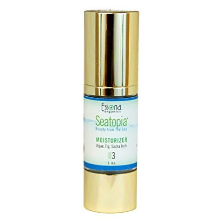 Organic Sea Kelp - Seatopia 100 % Intensive Organic Moisturizer from Essona Organics - Moisturize and Hydrate, Plump Up Dry Skin, Nourish with Algae Blend: Sea Kelp, Organic Dulse, Organic Spirulina, Red Algae, Sacha In