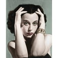 thumbnail image 2 of Hollywood Photo Archive 26x31 Gold Ornate Wood Framed with Double Matting Museum Art Print Titled - Hedy Lamarr, 2 of 4