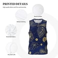 thumbnail image 3 of Sikiie Vintage Golden Butterfly Basketball Jersey Reversible Men's Mesh Athletic Sports Shirts Training Practice S-4XLMedium, 3 of 6