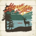 thumbnail image 2 of Gango Home Decor Contemporary Vintage Lake IV & Vintage Lake V by Janelle Penner (Printed on Paper); Two 12x12in Unframed Paper Posters, 2 of 5