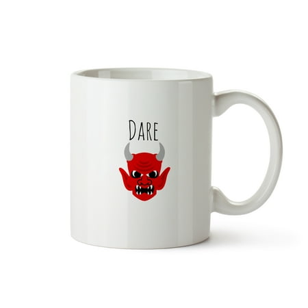 

SpunkySwell 11 oz. Dare Devil Wordplay Ceramic Mug